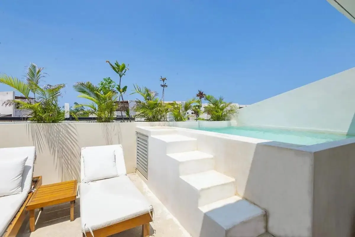 Apartment 2 Bedroom Ph At Veleta With Pool Tulum